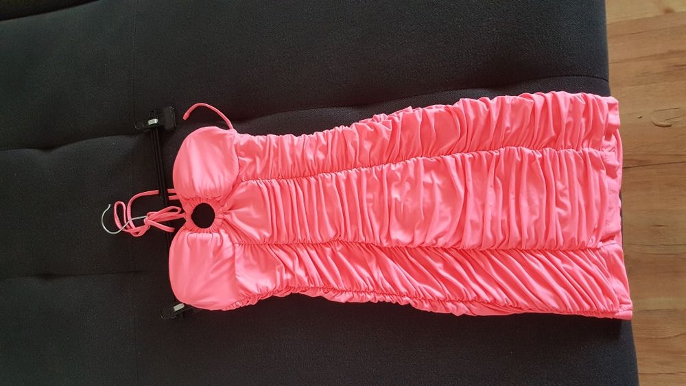 Neonowa różowa Sukienka Tally Weijl