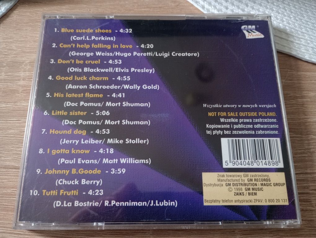 CD Elvis Presley Dance Collection