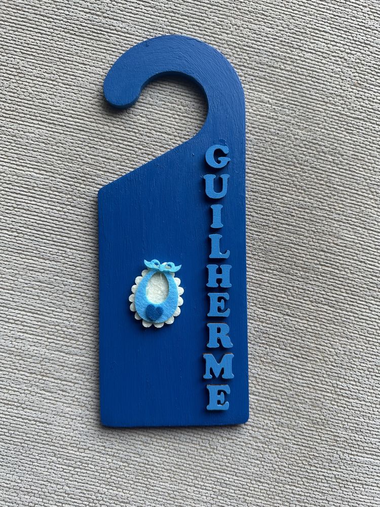 Placa personalizada menino Guilherme