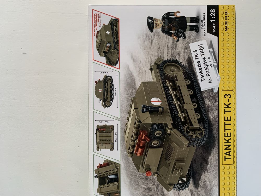 Klocki Cobi 2658 Czołg Tankette TK-3