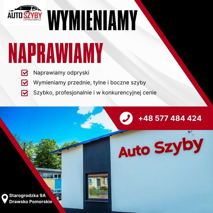 AUTO-SZYBY Montaż, naprawa i wymiana szyb samochodowych