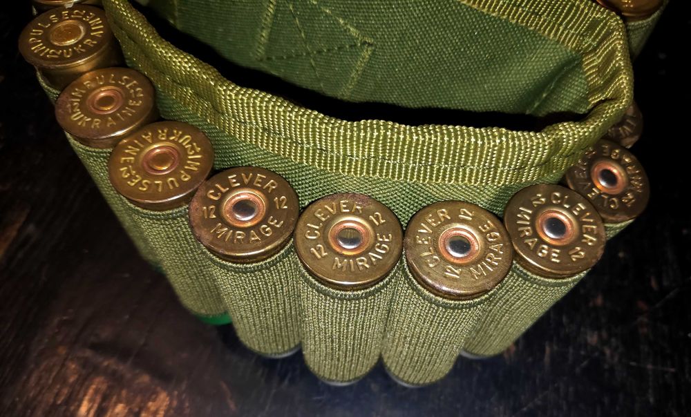 Патронташ на пояс 12, 16, 20 калібри. 30 гнізд. Обхват 74 - 120 см.