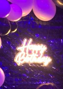 Sprzedam napis happy birthday