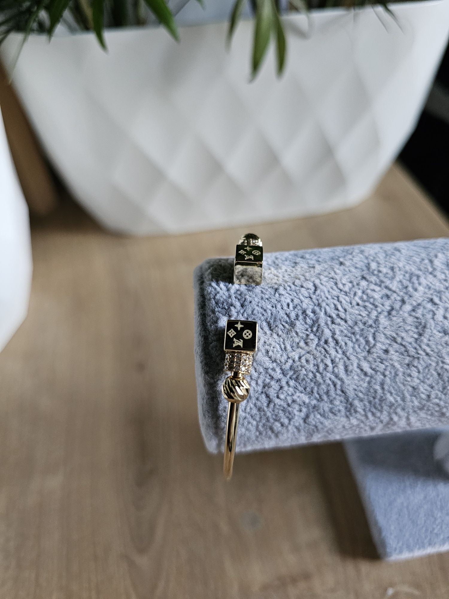 Złota bransoletka damska styl Louis Vuitton pr.585[14k] piękna nowa!