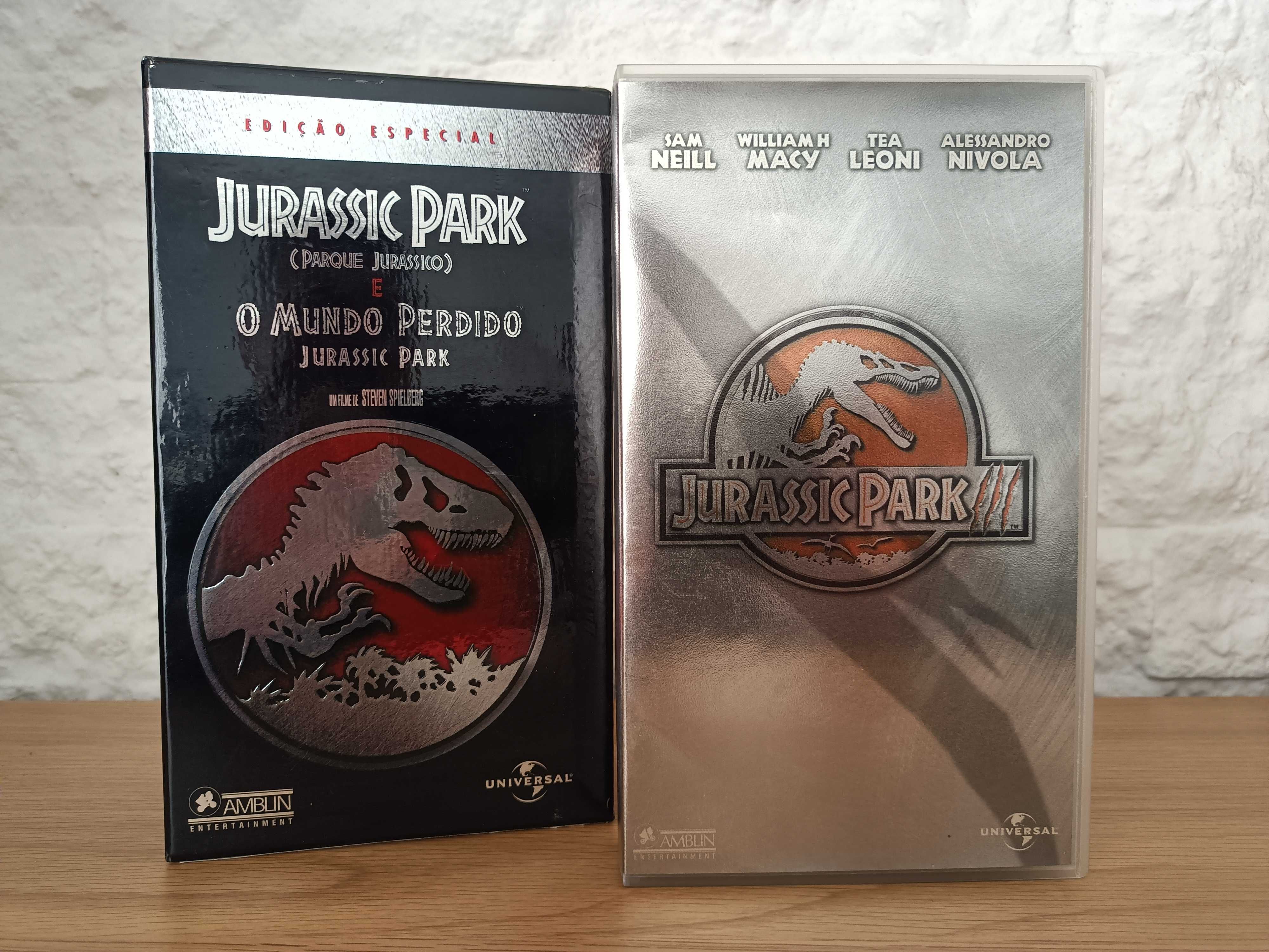 Filmes VHS Caixa Parque Jurássico + Oferta