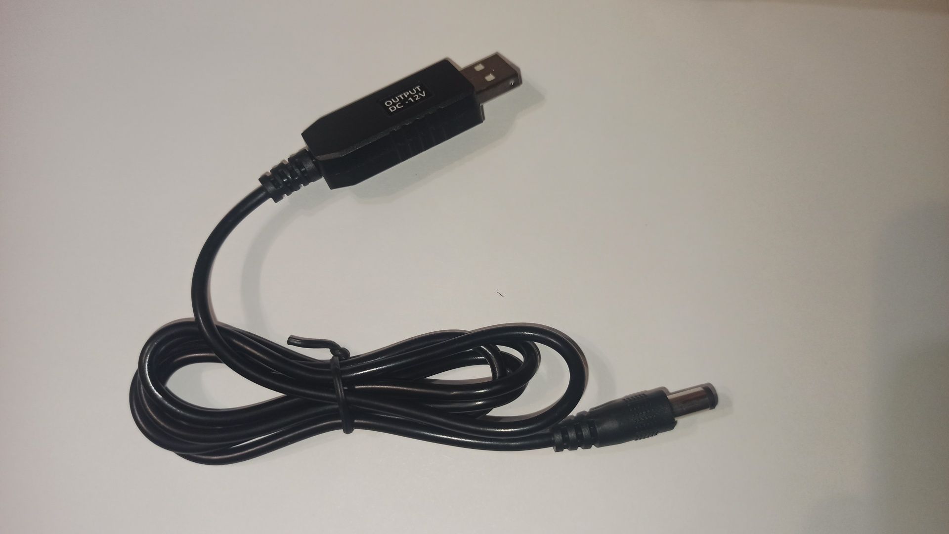 Кабель для роутера USB to DC 5v-12v