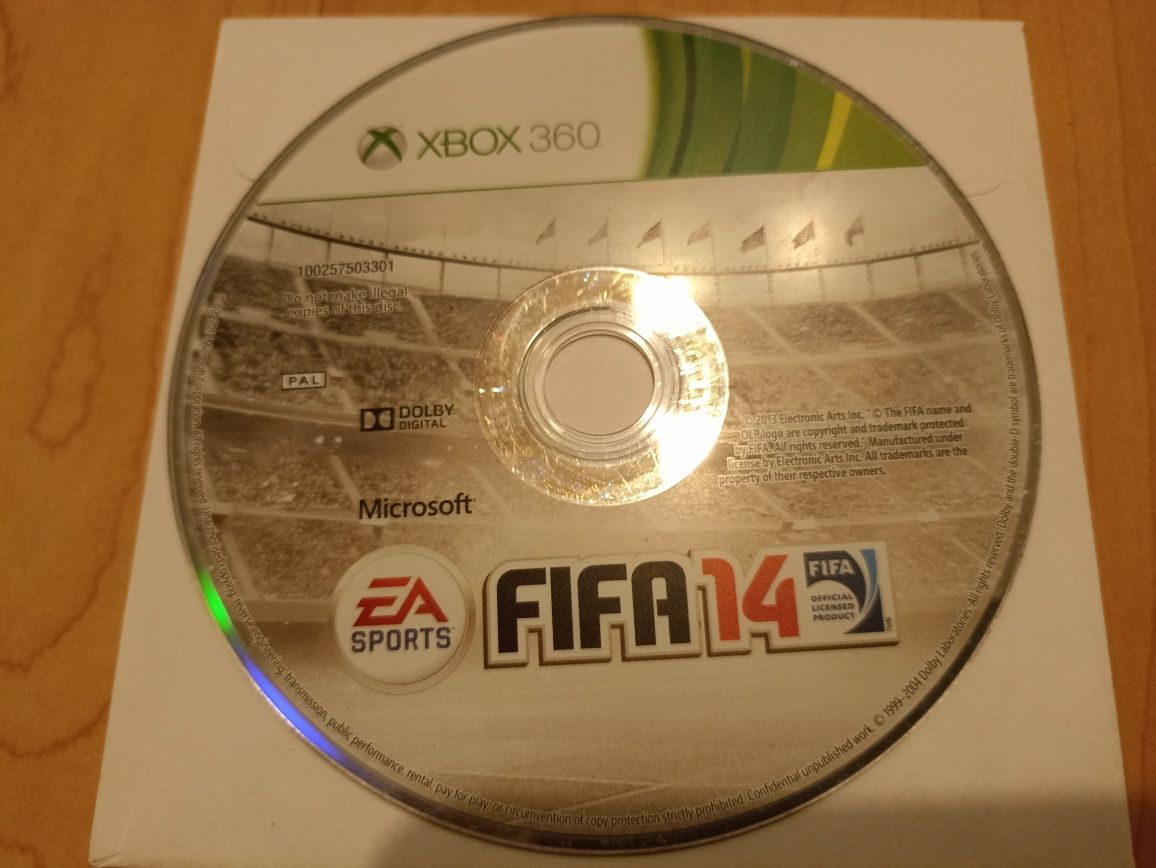 Zestaw 10 gier FIFA - Xbox 360