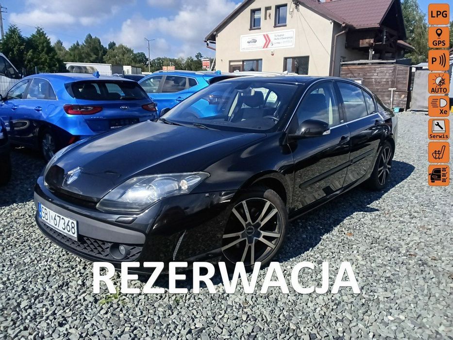 Renault Laguna GT Line 2.0 Turbo Benzyna+LPG 204 KM Klimatronic Alu Xenon Navi