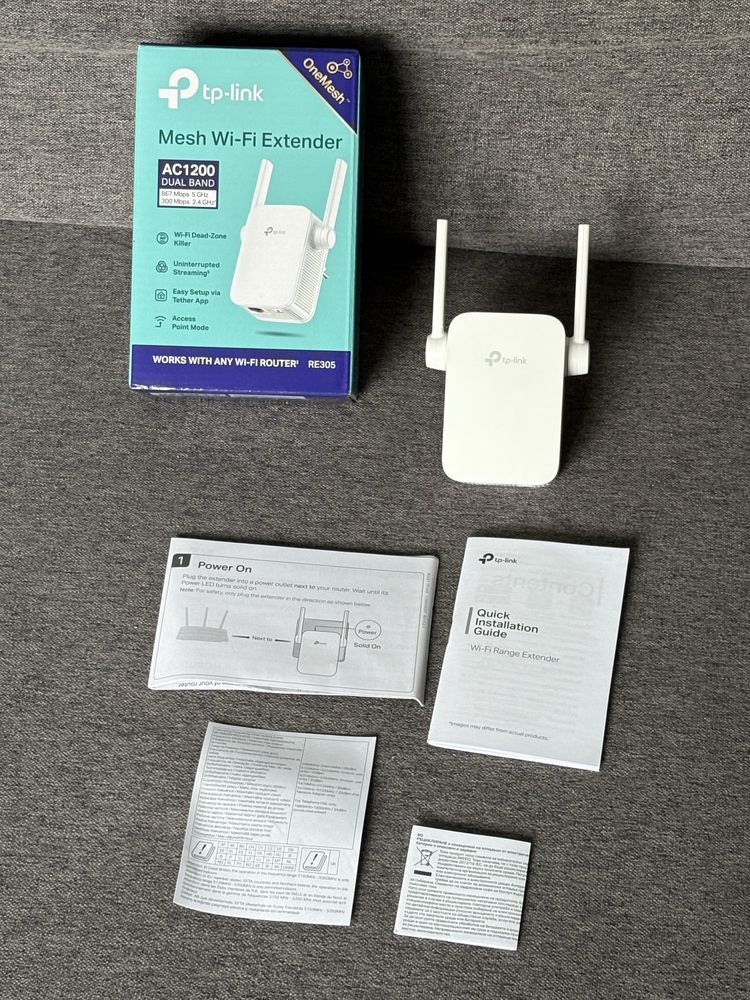 Tp-link RE305 repeater wi-fi Ac1200 DualBand