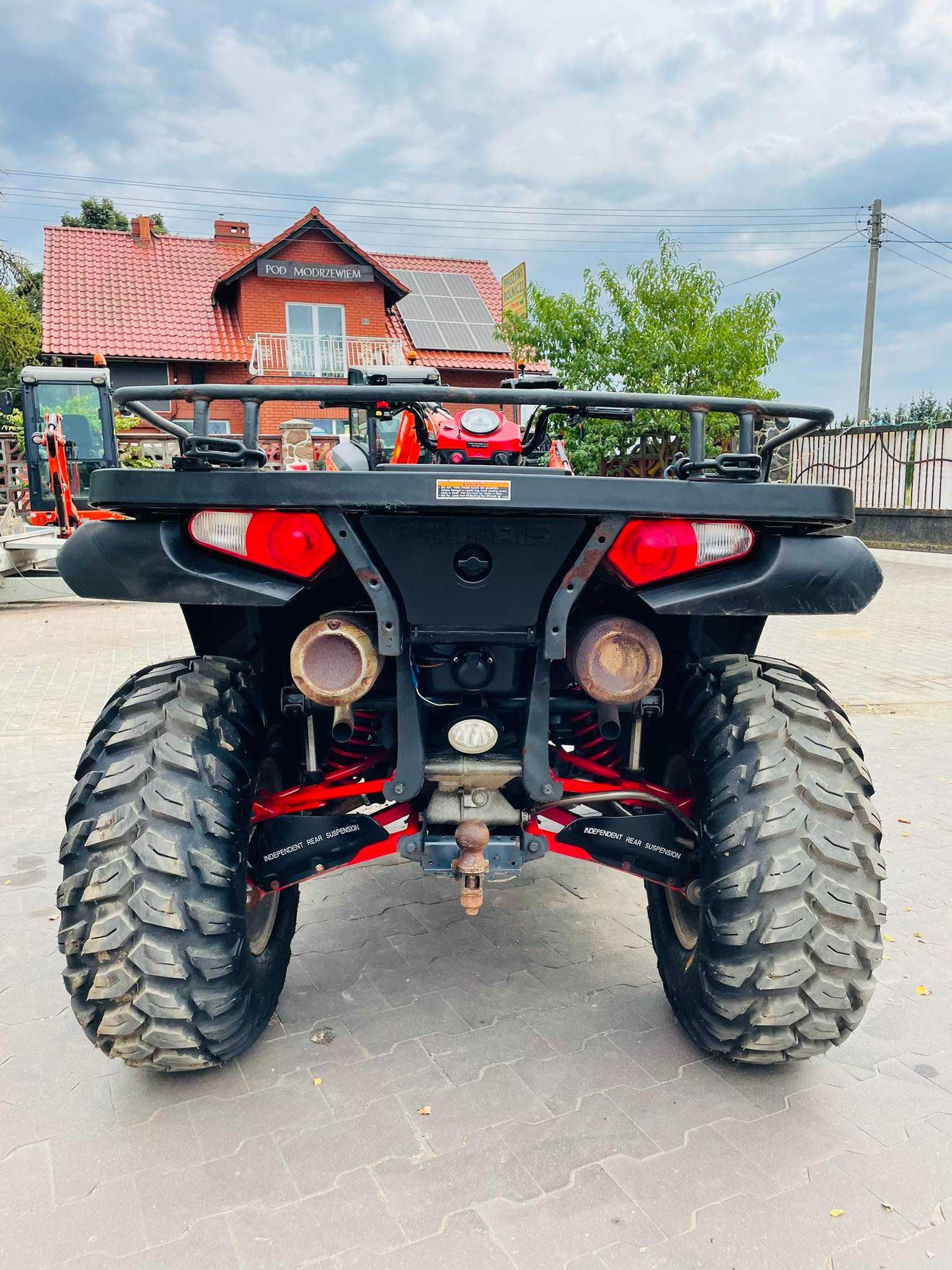 Quad POLARIS SPORTSMAN 800 EFI!  NOWE OPONY! Wciągarka! Mały przebieg!