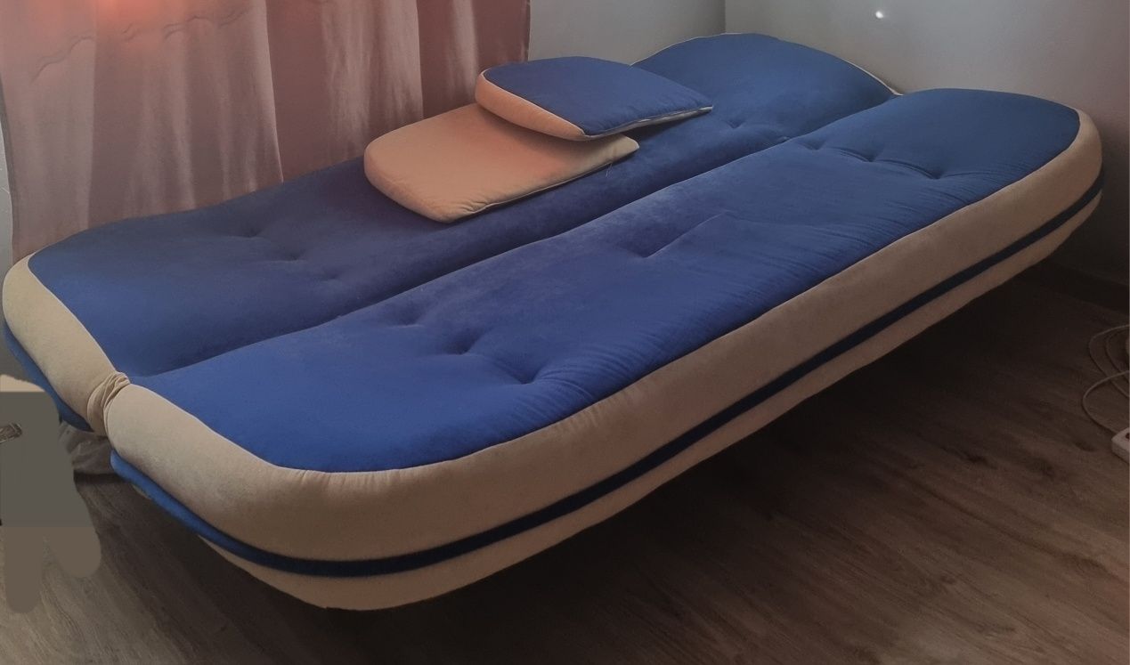 kanapa x2 rozkładane plus fotel gratis