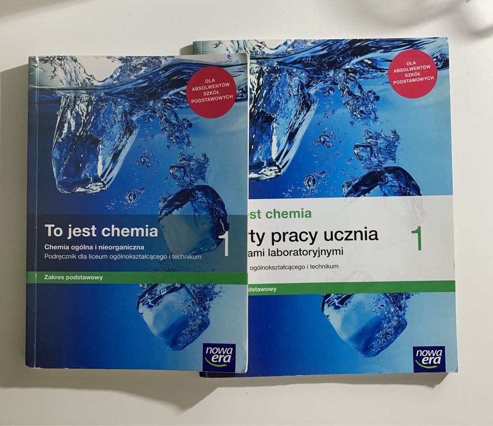 ZESTAW podręcznik i karty pracy „To jest chemia” klasa 1