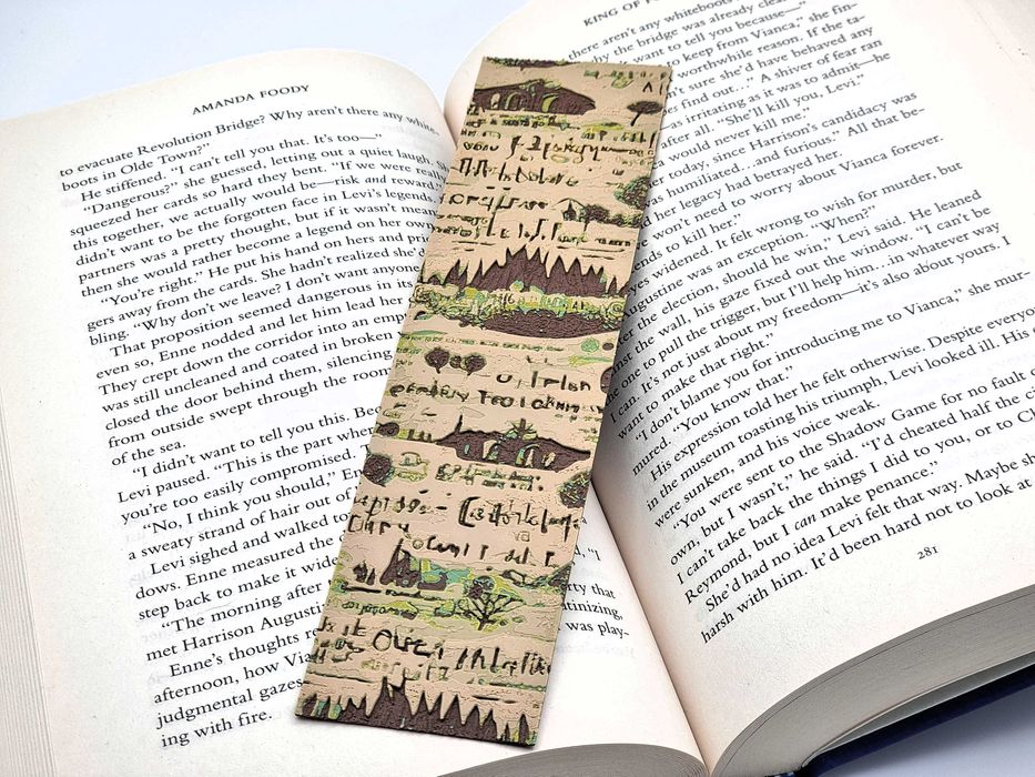 Marcador de Livros Bookmark Senhor dos Aneis 3D