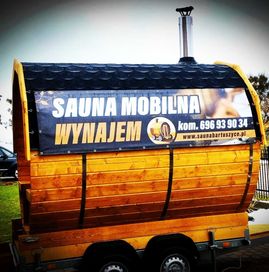 Sauna MOBILNA na wynajem kawalerski panieński imprezy ŚWIĘTA Spa