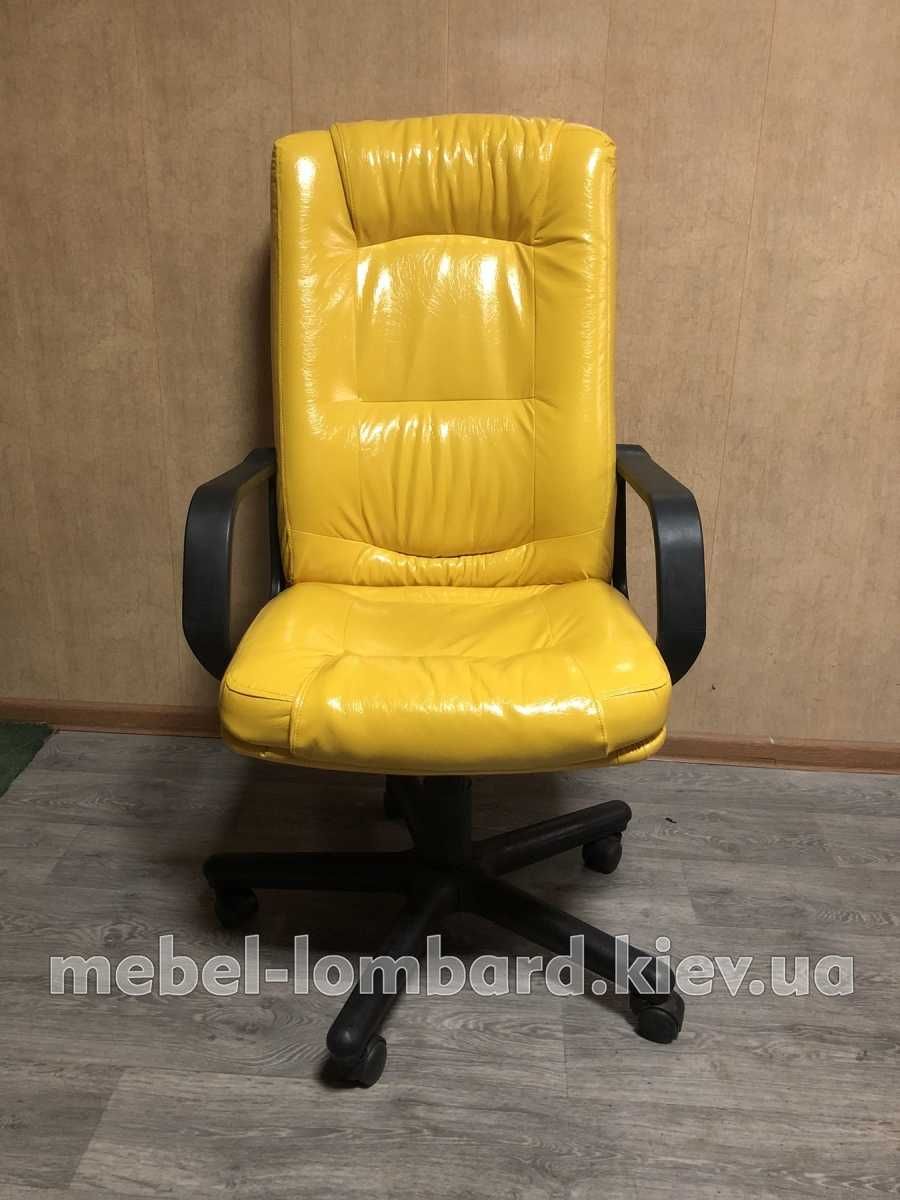 Директорское кресло после перетяжки  бу
