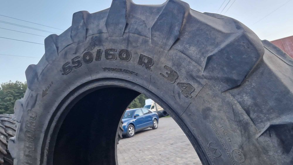 650/60r34 650/60-34 Michelin Trelleborg 50% bieżnik bez napraw
