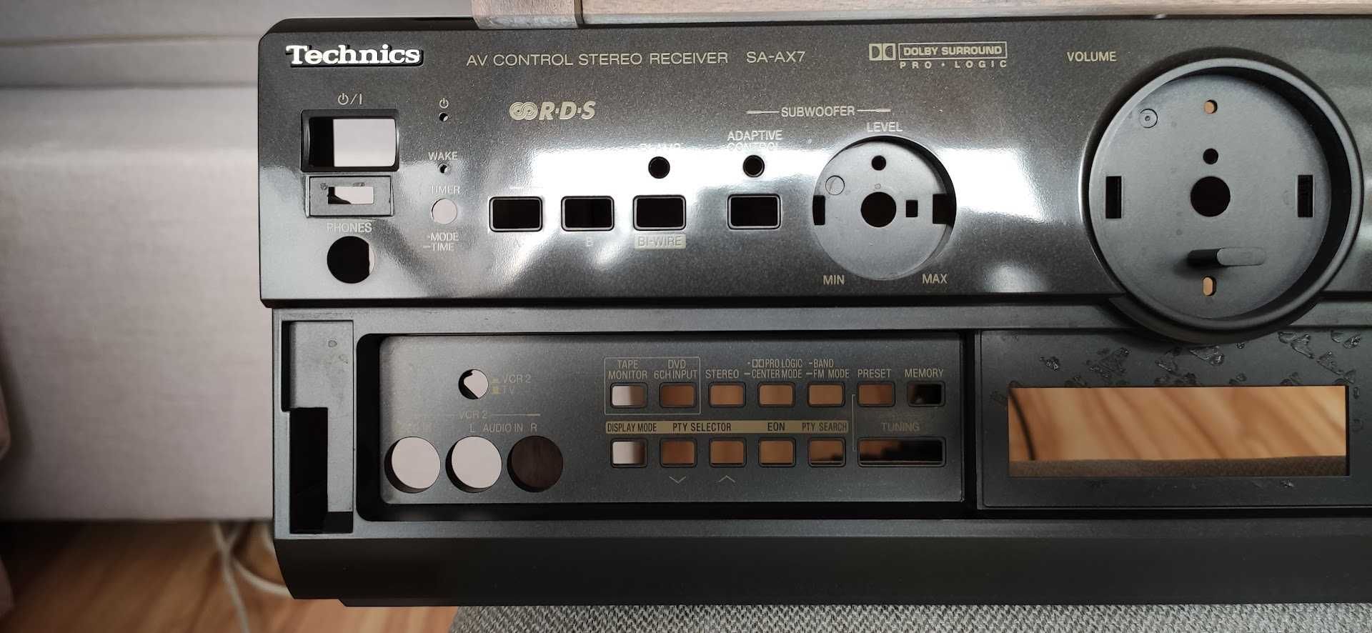 Technics SA-AX7 front panel używany