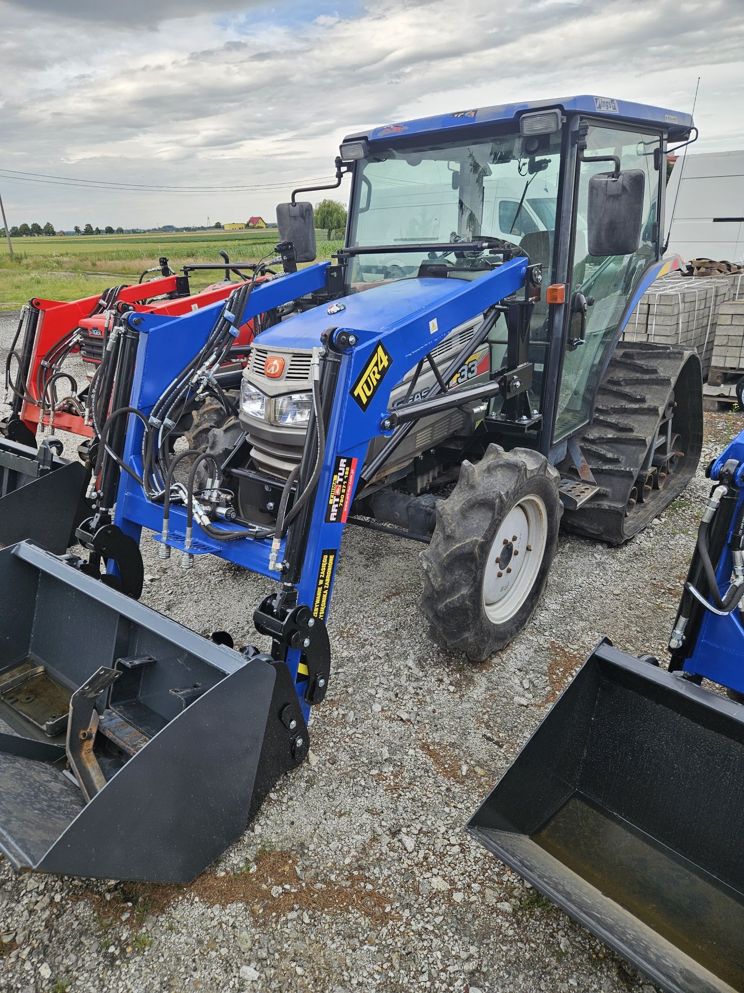 Art-Tur  Ładowacz Tur 4 euro ramka iseki yanmar kubota shibaura