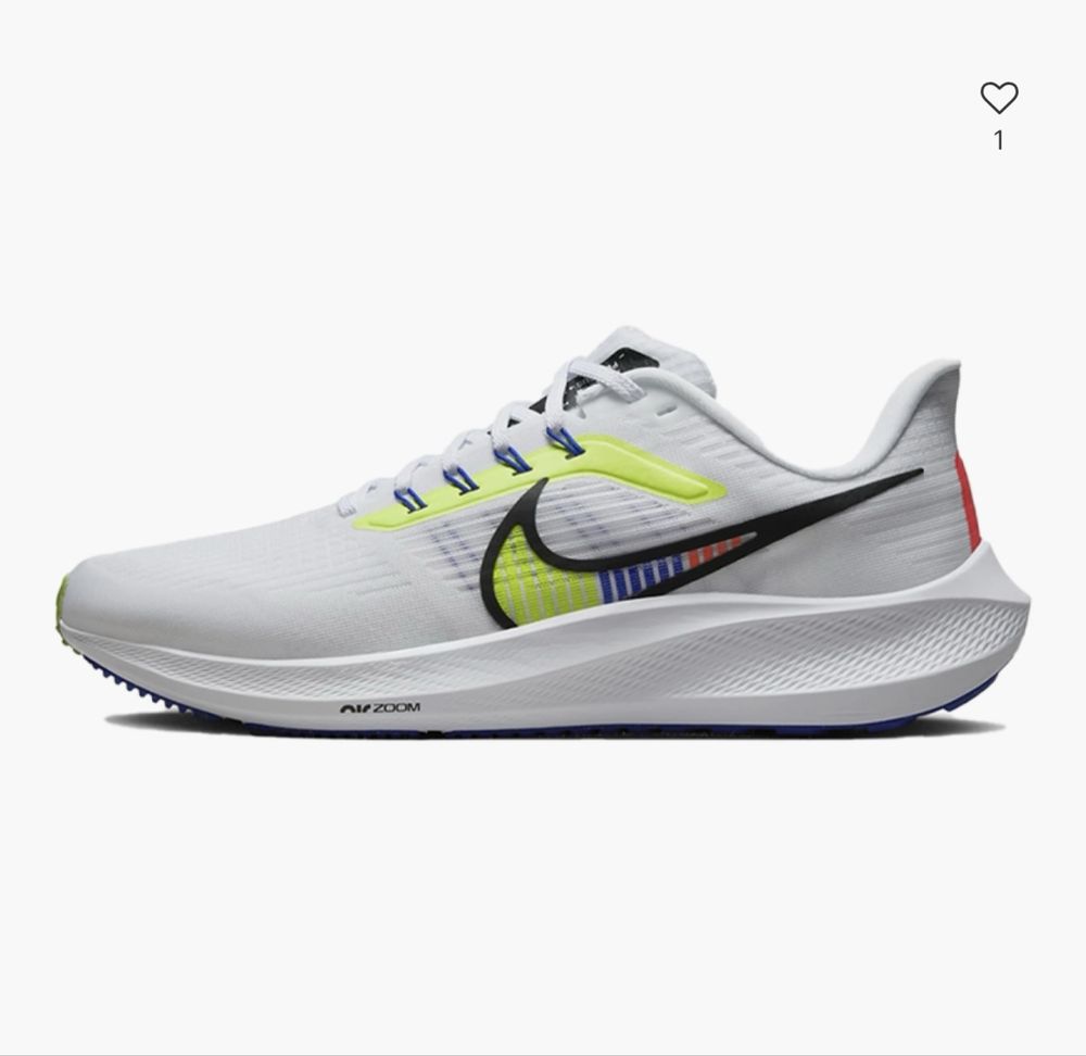 Оригінал Кросівки Nike Air Zoom Pegasus 39. (від 27см, до 29,5).Літо !
