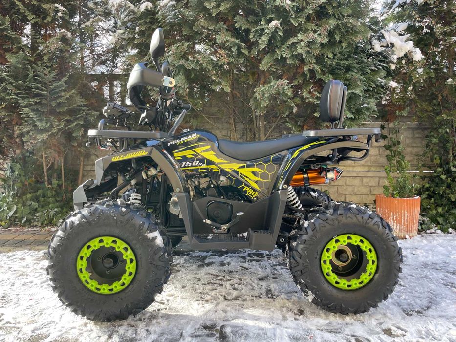 QUAD 150cc | Pelikan Rugby | Sportowy wydech hak | Raty dostawa