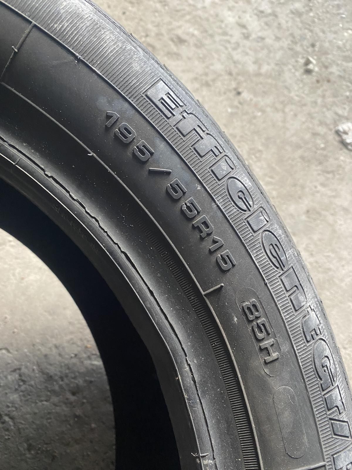 195.55.15 GoodYear 2шт лето БУ склад шины резина из Европы Шиномонтаж
