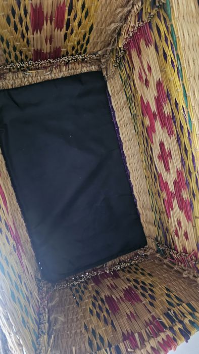 Cesto de junco tradicional