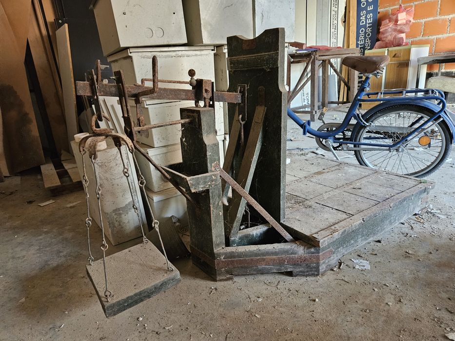 Balança antiga para decoração