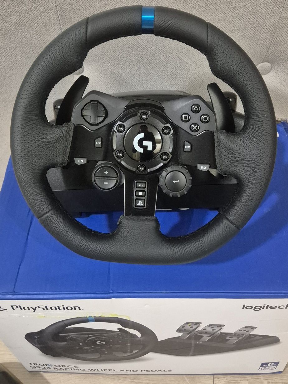 Kierownica Logitech G923 - JAK NOWA !!! PS4 PS5 PC PlaysStation 4 5