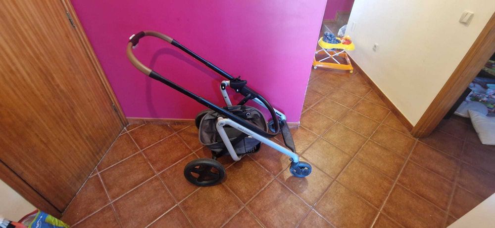 Carrinho bebe, next2me, colchão
