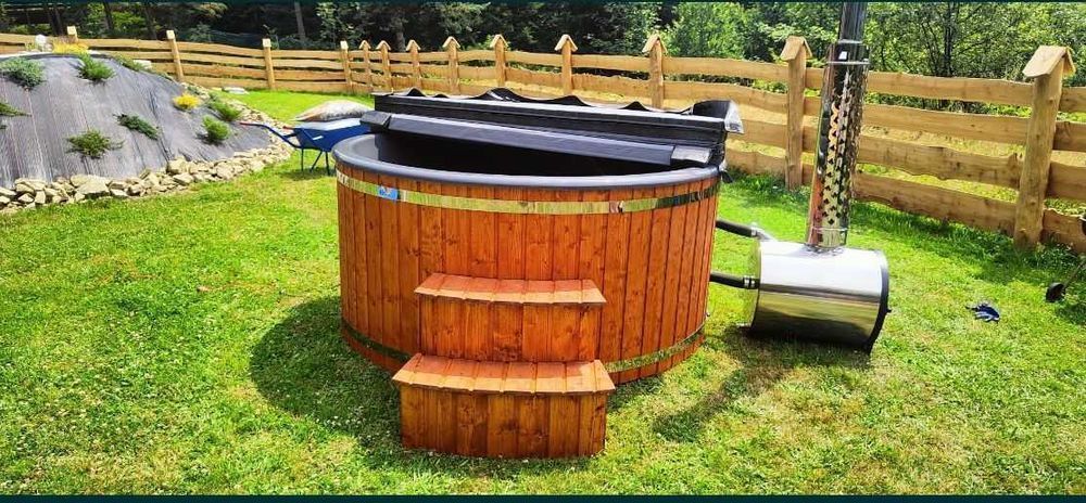 Balie ogrodowe z piecem zewnętrznym. Balia ogrodowa, ruska bania Tanio