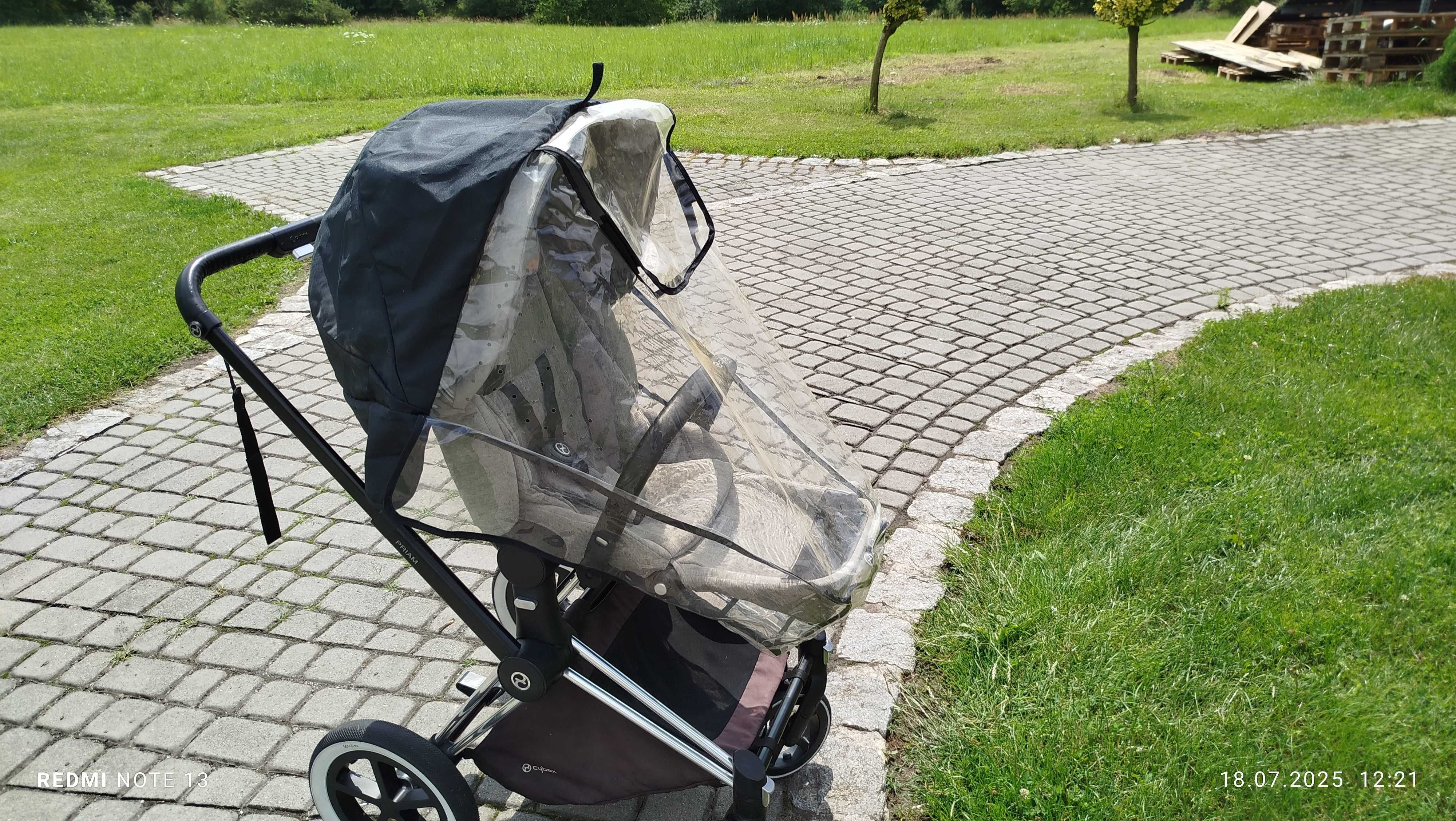 Wózek cybex priam KOI srebrny spacerówka