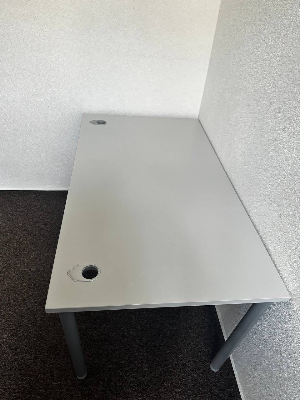 Stół biurowy szary
