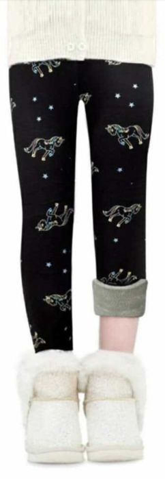 Nowe ocieplane legginsy 116 cm