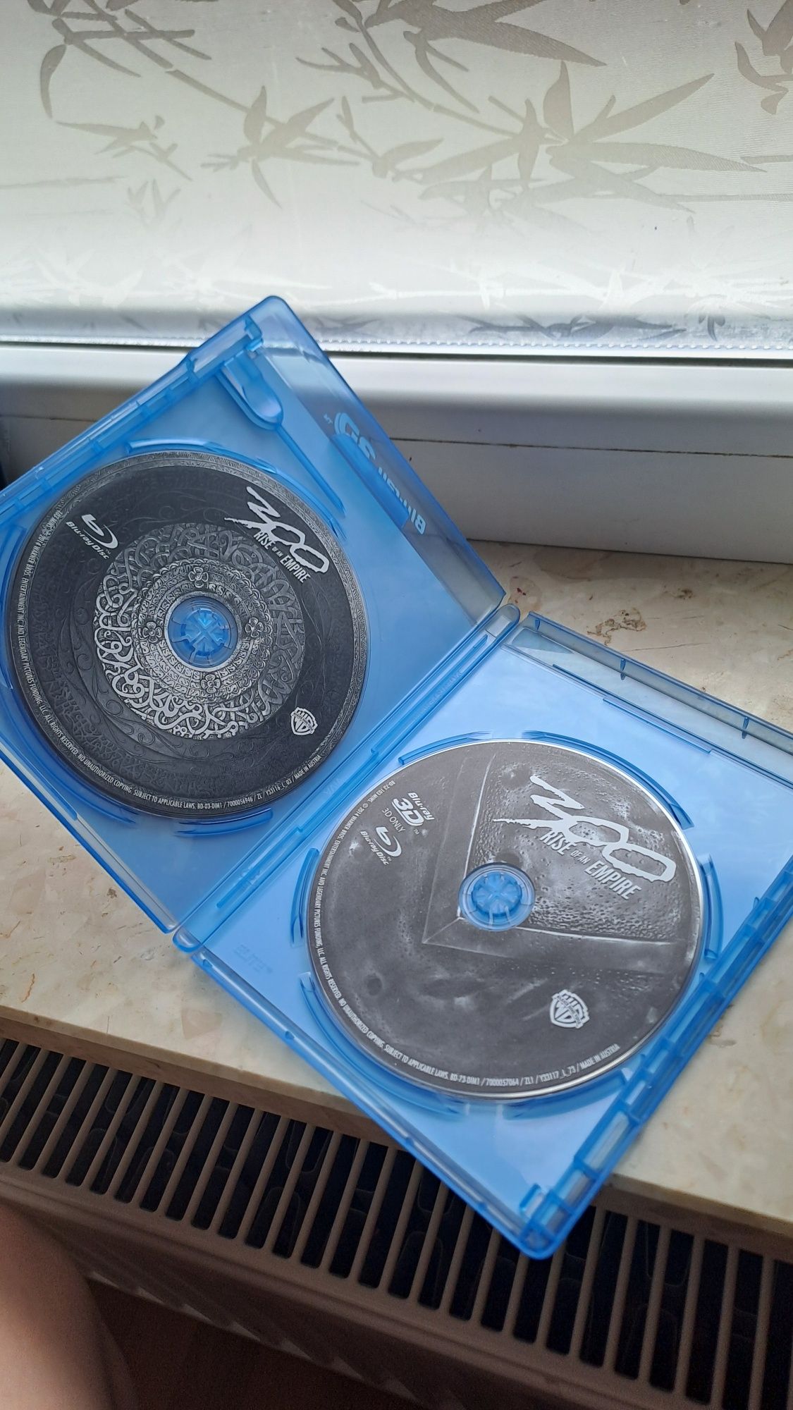 300 początek imperium 3D DVD