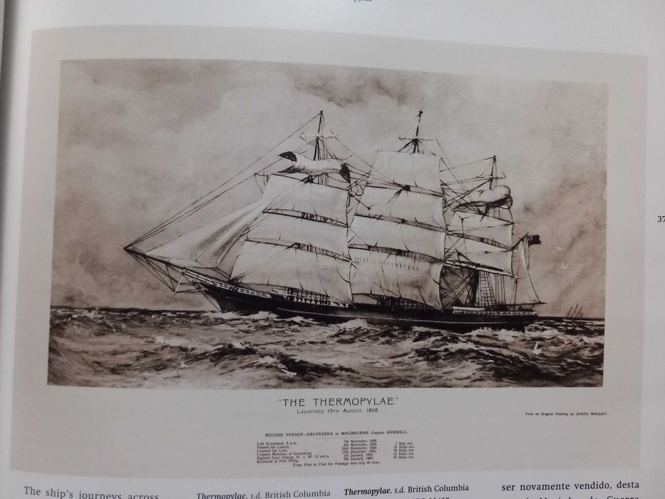 Livro - Thermopylae História do Clipper mais veloz do mundo