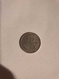 10 groszy 1972r ze znakiem mennicy