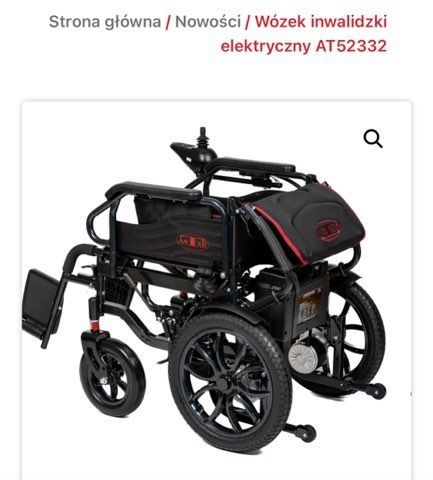 Wózek elektryczny,nowy