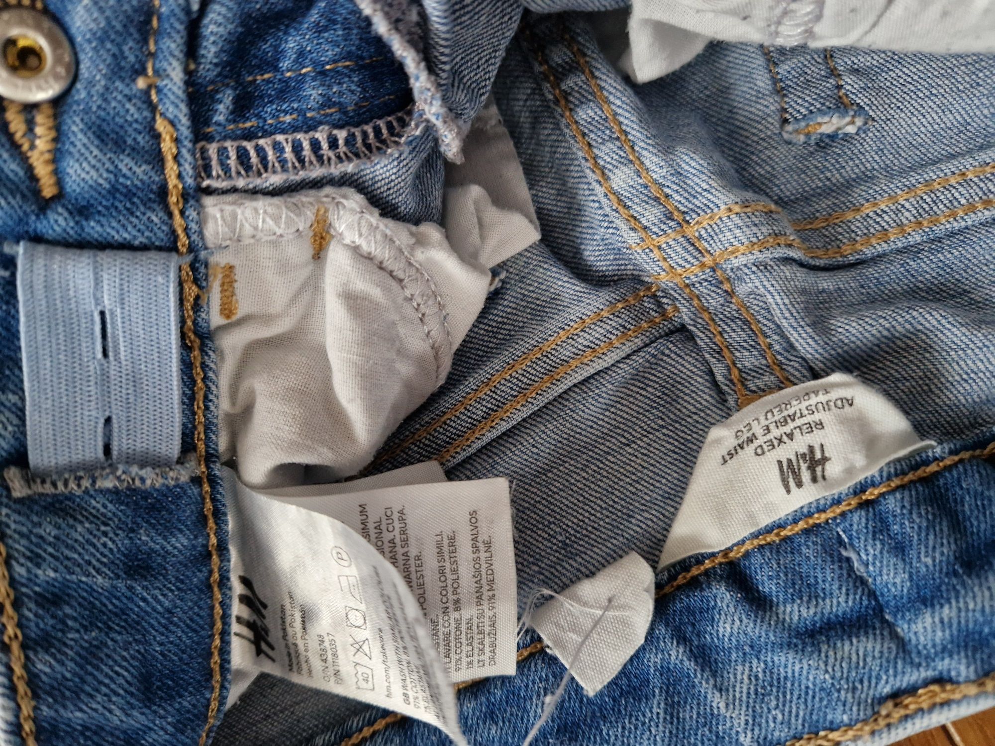 Пакет вещей одежды джинсы шорты джемпер футболка 122-128см