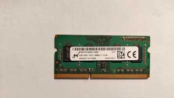 Продам память So-Dimm DDR3L 4GB PC12800 (1600Mhz) Micron