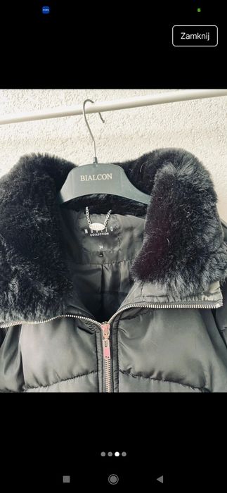 mohito ciepła zimowa kurtka jak nowa r.34