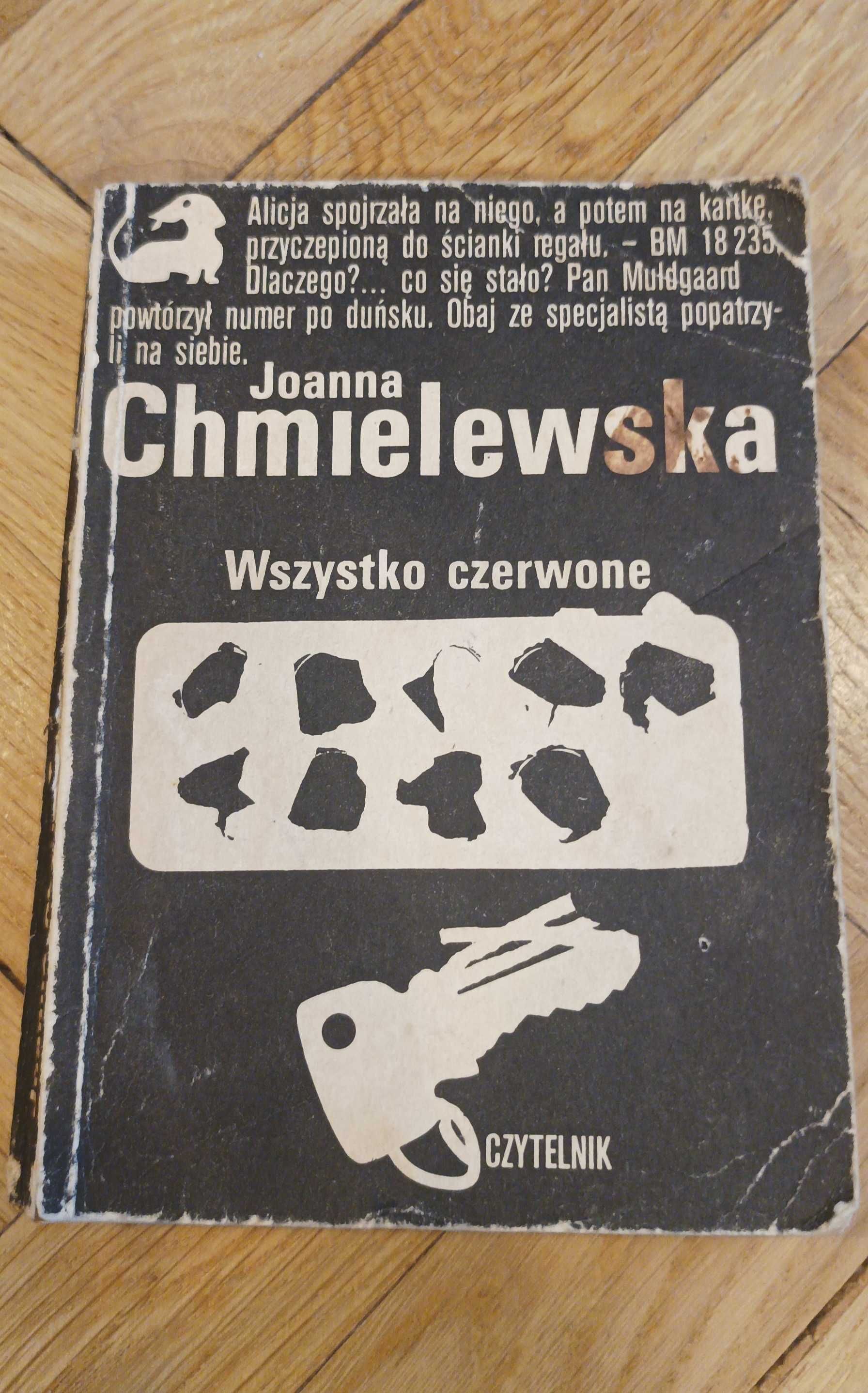 Wszystko czerwone Joanna Chmielewska