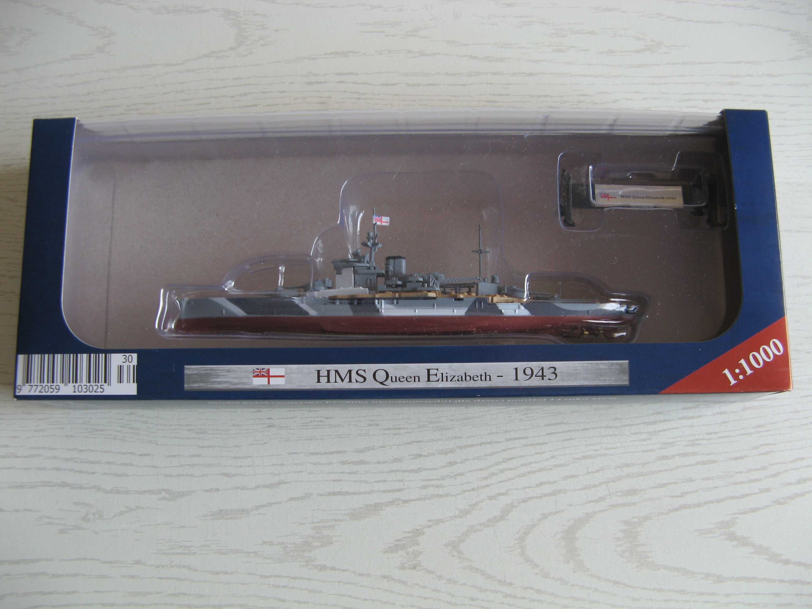 Kolekcja Okrętów Wojennych: HMS Queen Elizabeth, Nowy!