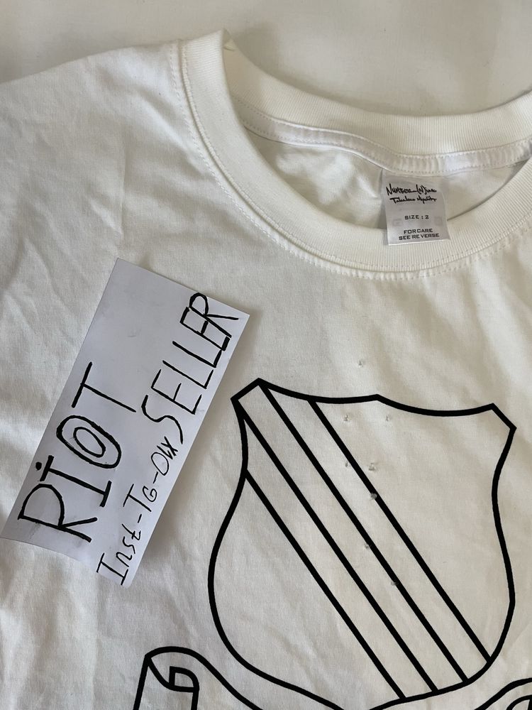 Number Nine футболка Shield Shirt