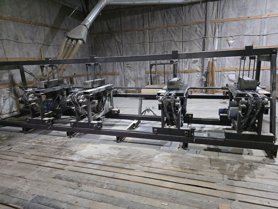 Торцовочный 4х сторонний 4х головочный. ВАЛЬТЕР.