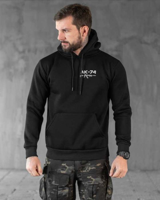 Тактичне худі AK-74 на флісі  Чоловіче тепле  світшот Без передоплати!