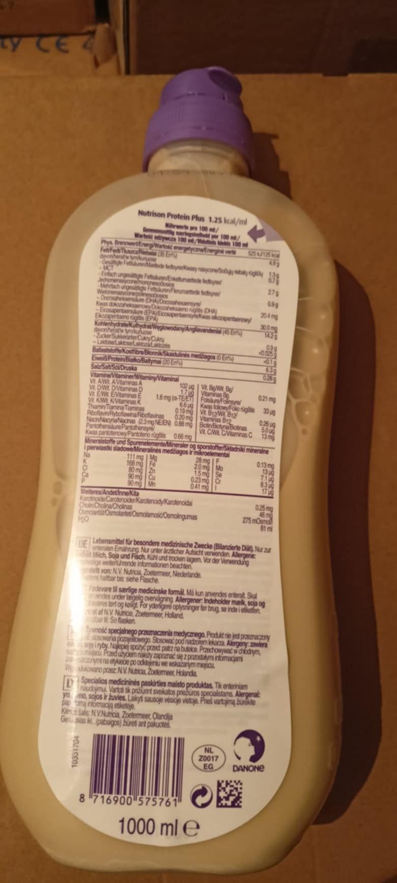 Nutrison protein plus