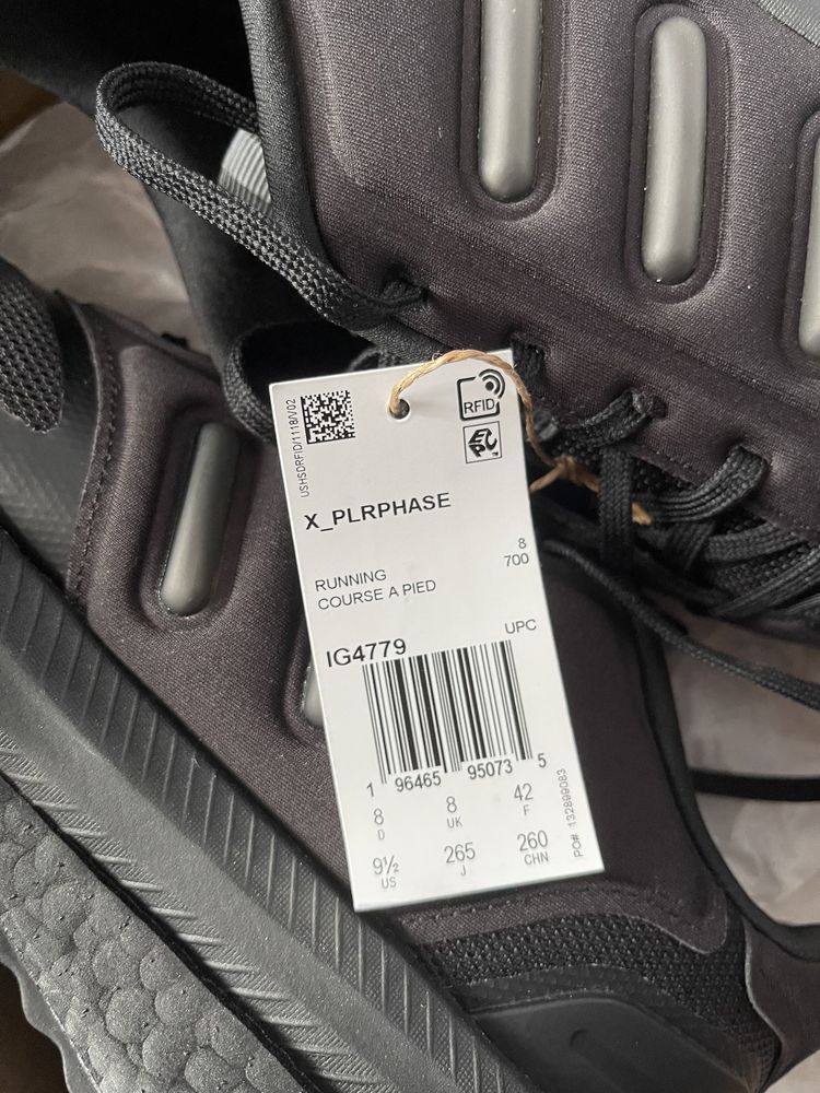 Мужские кроссовки Adidas x_plrphase boost 42 р. 27см