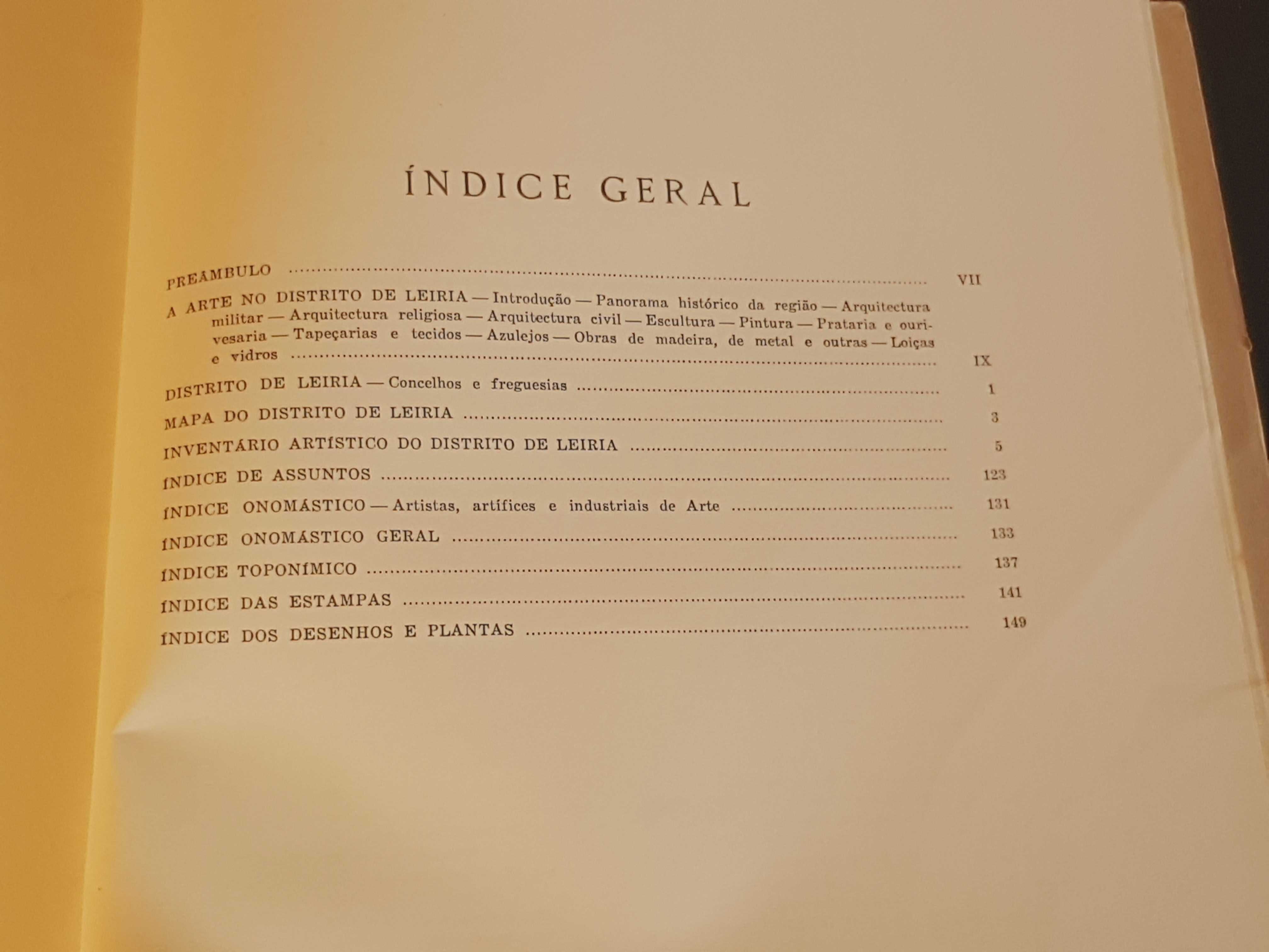 Inventário Artístico de Portugal - Distrito de Leiria - 1955 V