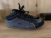 Trampki sneakersy jesien zima lacoste