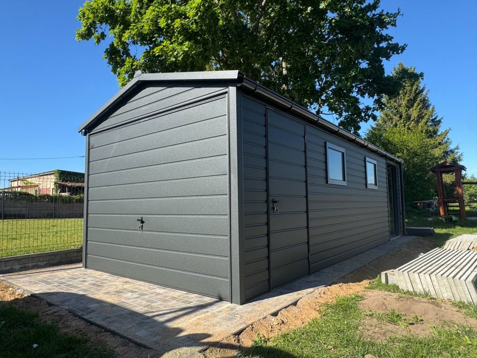 Garaż blaszany profil zamkniety 3x5,3x6,4x5,4x6,5x5,5x6,6x6,6x7,7x6,